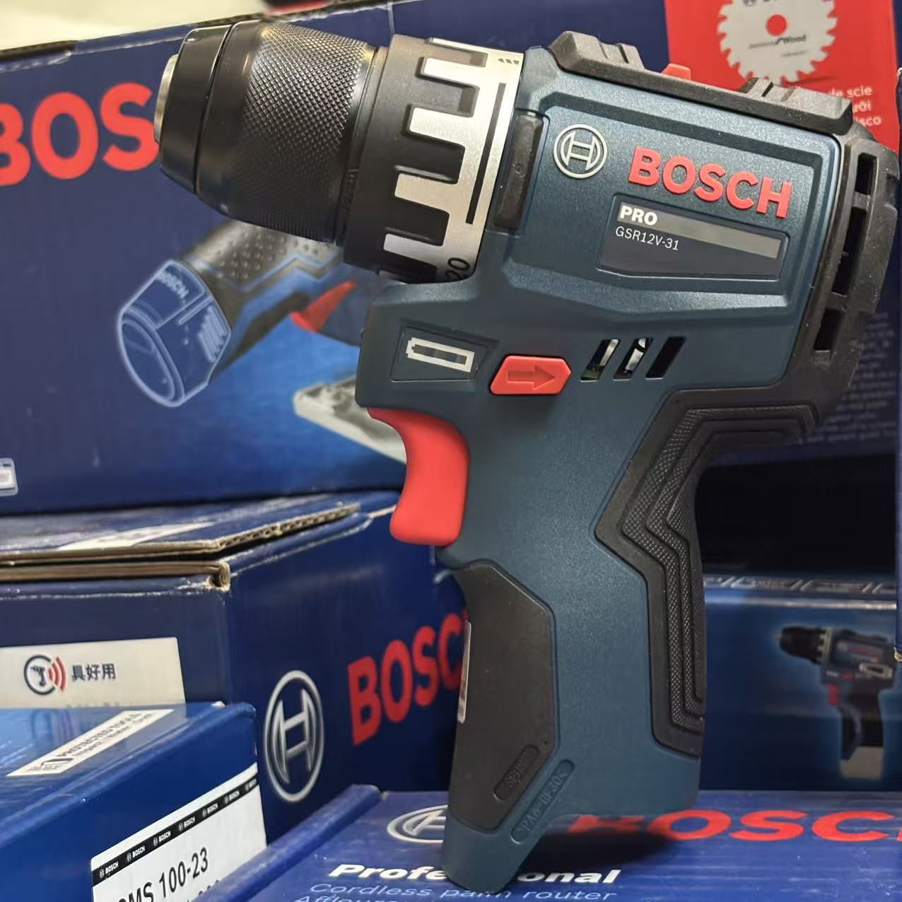 Screwdriver Set - Bosch Professional GSR 12V-31 Cordless Drill