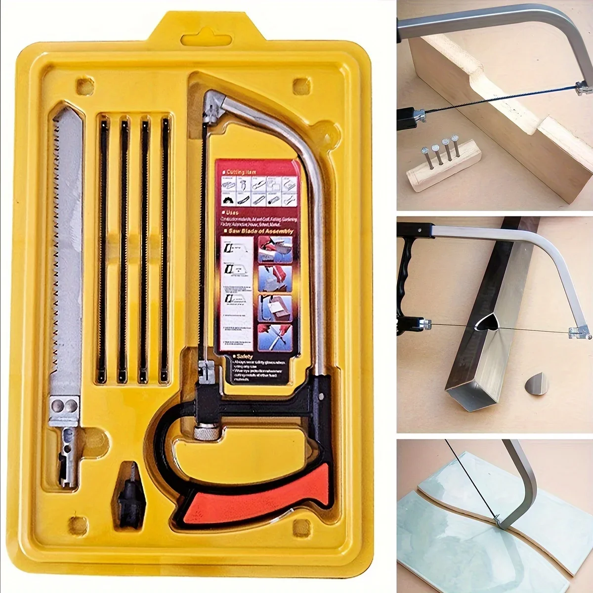 Hacksaw Set, 12 inch Steel Saw - đánh giá và giá Hacksaw